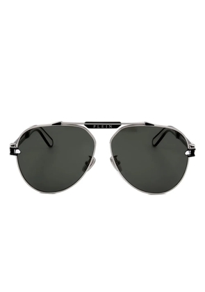 Philipp Plein Eyewear pilot-frame sunglasses - Silver