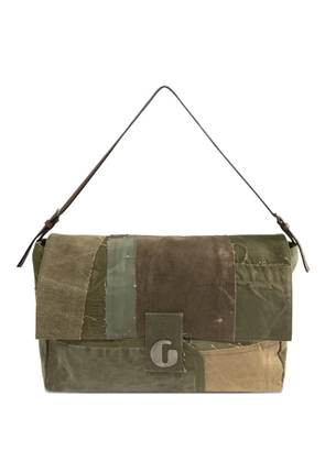GALLERY DEPT. Merci XL patchwork shoulder bag - Green