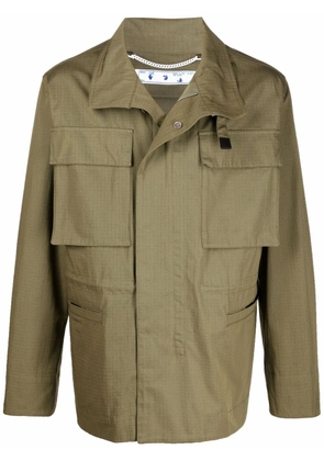 Off-White Arrows lightweight jacket - Green