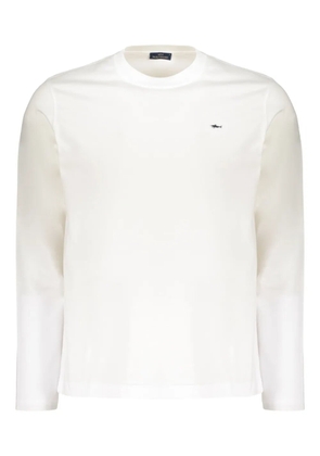 Paul & Shark long-sleeve logo T-shirt - White