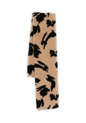 MSGM teddy scarf - Neutrals