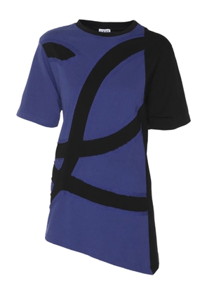 Loewe Pre-Owned asymmetric T-shirt - Blue