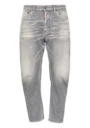DSQUARED2 mid-rise straight-leg jeans - Grey