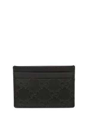 Gucci Pre-Owned 2000-2015 Guccissima card holder - Black