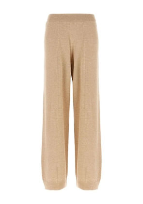 Fabiana Filippi elastic-waistband jewel-detail trousers - Neutrals