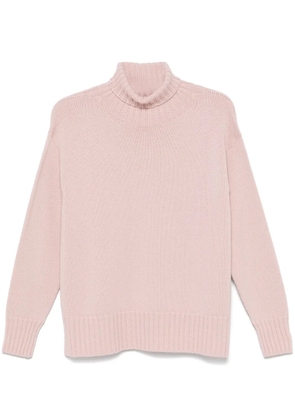 Drumohr wool turtleneck sweater - Pink