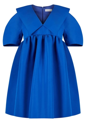 Nina Ricci taffeta babydoll dress - Blue