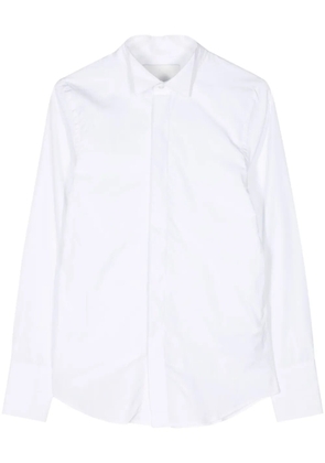 SA SU PHI classic collar cotton shirt - White