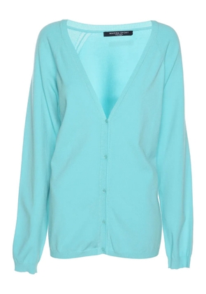 Marina Rinaldi long-sleeves cardigan - Blue
