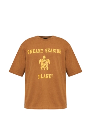 DSQUARED2 printed T-shirt - Brown