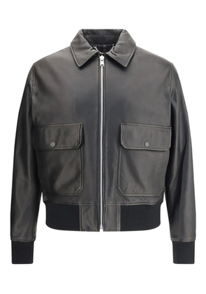 Belstaff zip-up leather jacket - Black