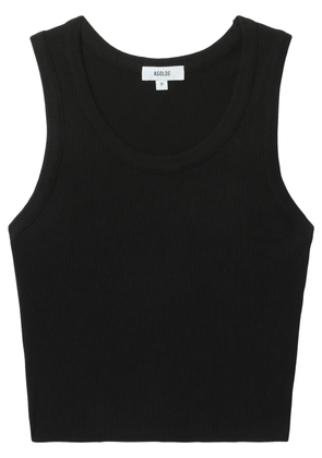 AGOLDE ribbed tank top - Black