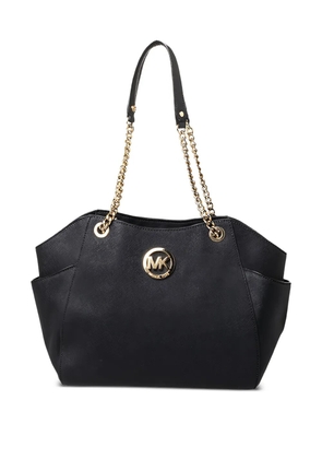 Michael Kors Vintage Jet Set leather shoulder bag - Black