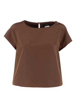Weekend Max Mara Parana short-sleeve top - Brown