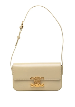 Celine Pre-Owned 2023 Shiny Calfskin Claude shoulder bag - Brown