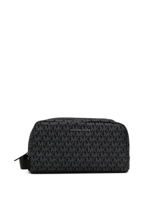 Michael Kors logo monogram washbag - Black