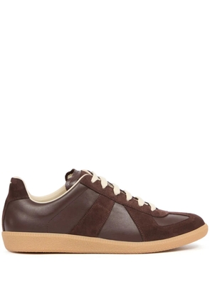 Maison Margiela Replica panelled sneakers - Brown