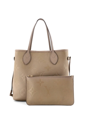 Louis Vuitton Pre-Owned Neverfull NM Monogram Empreinte Giant MM tote bag - Neutrals