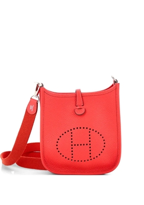 Hermès Pre-Owned Evelyne Bag Gen III Clemence TPM crossbody bag - Red