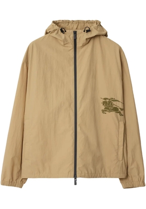 Burberry lightweight hooded jacket - Neutrals