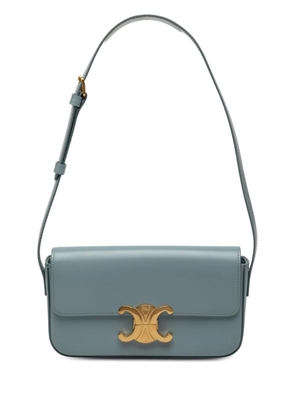 Celine Pre-Owned 2023 Shiny Calfskin Claude shoulder bag - Blue