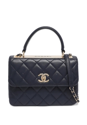 CHANEL Pre-Owned small Trendy CC flap tote bag - Blue
