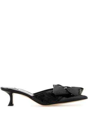 Jimmy Choo 50mm Staz mules - Black