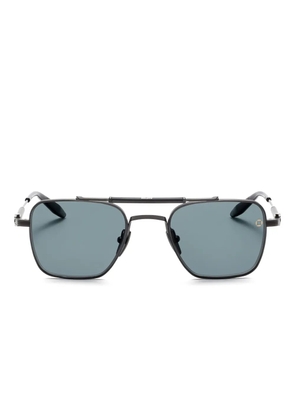 Akoni Europa square-frame sunglasses - Black