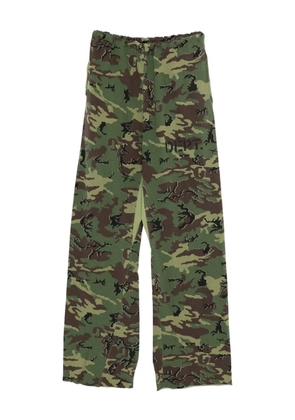 GALLERY DEPT. x Josué Thomas camouflage-pattern track pants - Green
