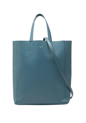 Celine Pre-Owned 2019 Small Grained Calfskin Vertical Cabas satchel - Blue