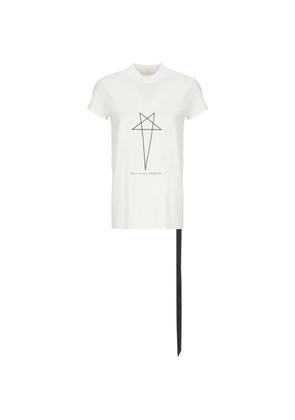 Rick Owens DRKSHDW Small Level graphic short-sleeve T-shirt - White