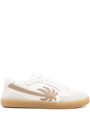 Palm Angels New Palm 1 leather sneakers - White