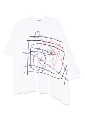 ALAINPAUL extended T-shirt - White
