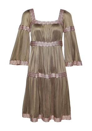 Missoni Pre-Owned square-neck dress - Neutrals