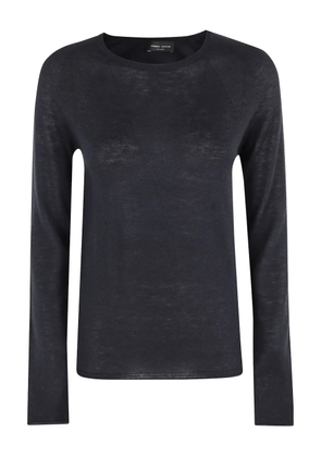 Roberto Collina round-neck top - Blue