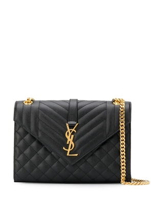 Saint Laurent Cassandra quilted shoulder bag - Black