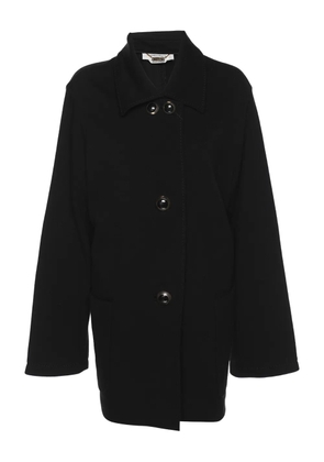 Marina Rinaldi single-breasted coat - Black