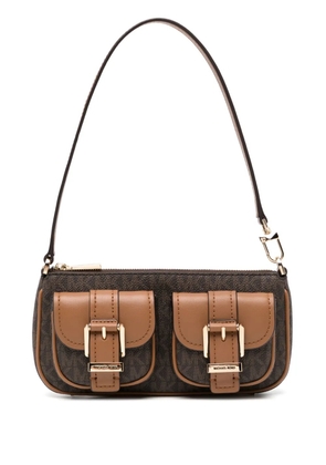 Michael Michael Kors small Zoe pochette - Brown