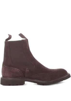 Tricker's suede Chelsea boots - Brown