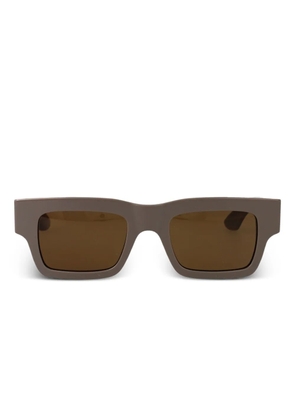 Alexander McQueen Eyewear square-frame sunglasses - Brown