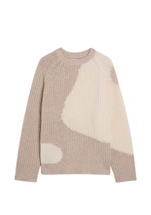 AKYN Remi crew-neck sweater - Neutrals