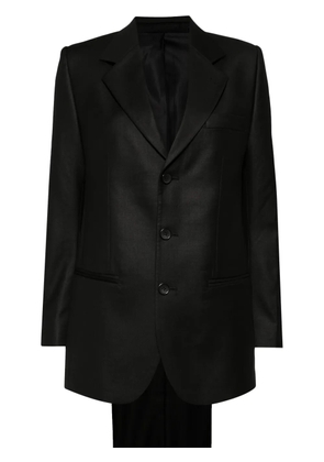 BETTTER single-breasted straight suit - Black
