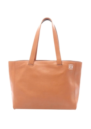 Loewe Pre-Owned 2010-2026 Small Calfskin East West Shopper tote bag - Brown