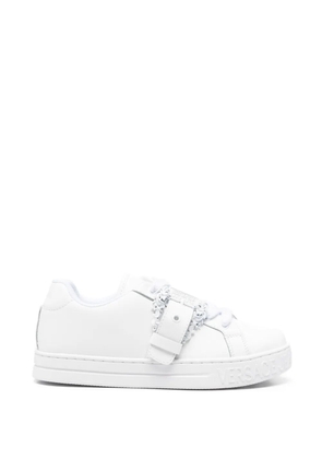 Versace Jeans Couture buckle-strap sneakers - White