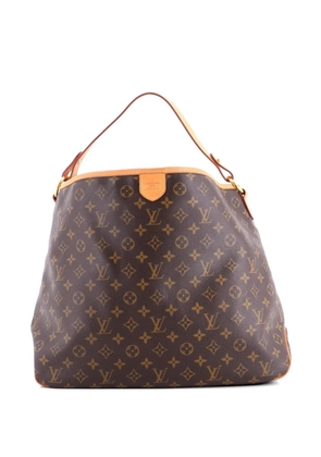 Louis Vuitton Pre-Owned Delightful Handbag Monogram Canvas MM hobo bag - Brown