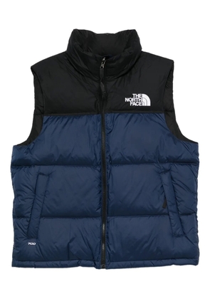 The North Face quilted zip-up gilet - Blue