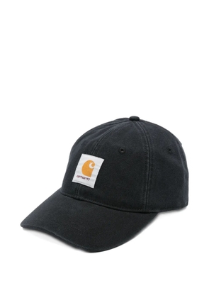 Carhartt WIP Canvas logo-patch baseball cap - Black