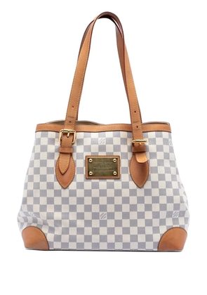 Louis Vuitton Pre-Owned 2007 Damier Azur Hampstead MM tote bag - White