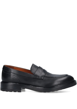 Alexander Hotto penny-strap leather loafers - Black