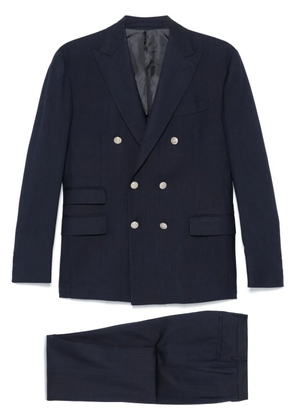 Eleventy peak-lapels suit - Blue